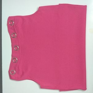 Color Works Pink Sweater Top Size: M
